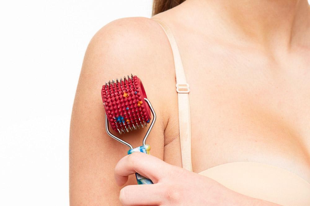 LYAPKO Acupuncture Face Roller Massager Needle Derma Roller Валик Ляпко
