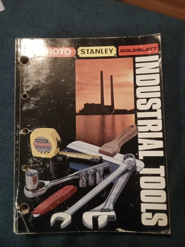 Vintage Stanley PROTO Tools Catalog -