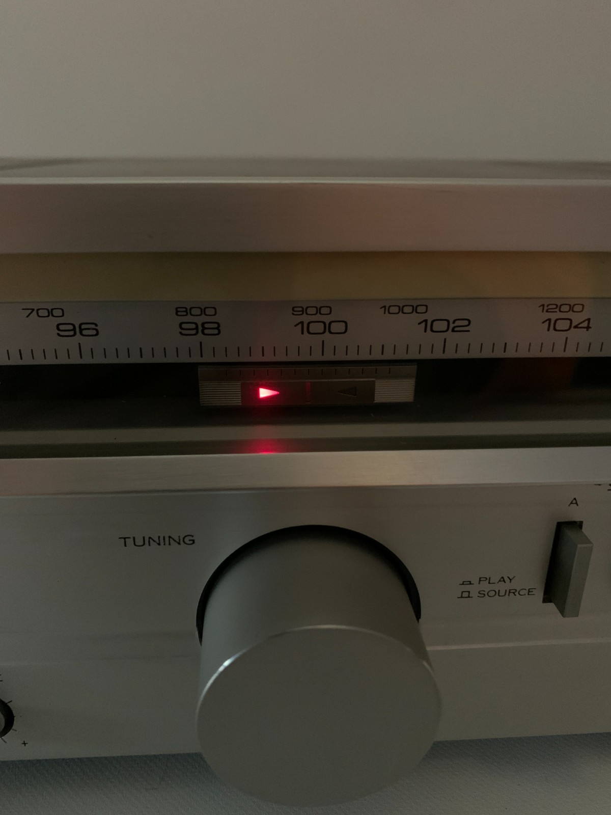 VTG Kenwood KR-710 Stereo Receiver Japan High Speed DC Servo Silver WORKS READ