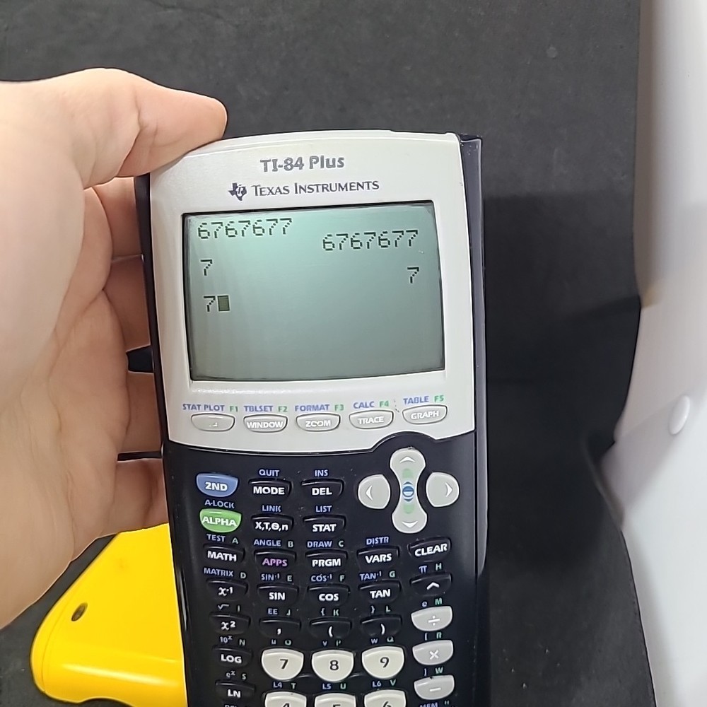 TI-84 Plus Graphing Calculator - With Covers - Tested & Working #77