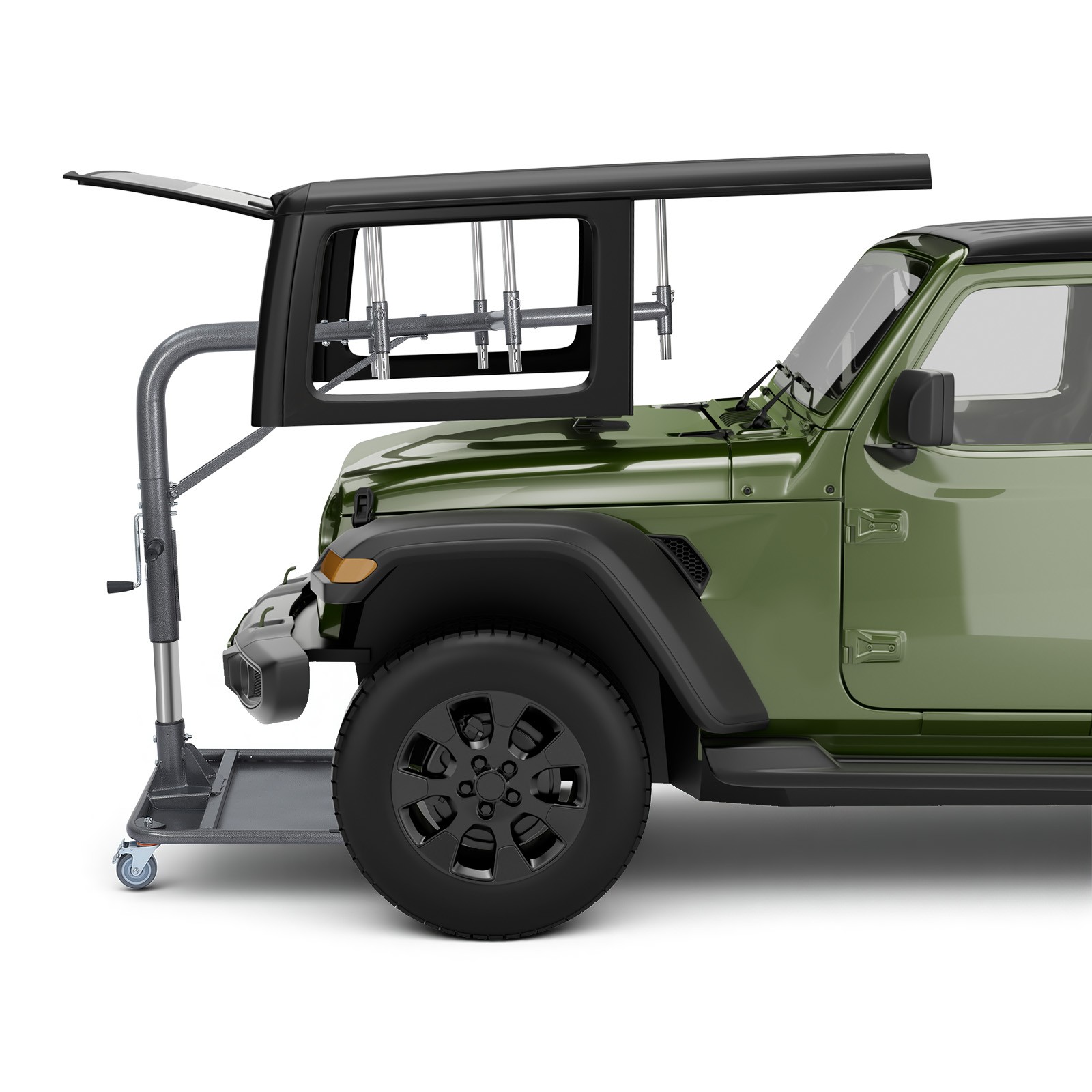 VEVOR Hard Top Removal Lift Hardtop Removal System for Jeep Wranglers YJ TJ JK