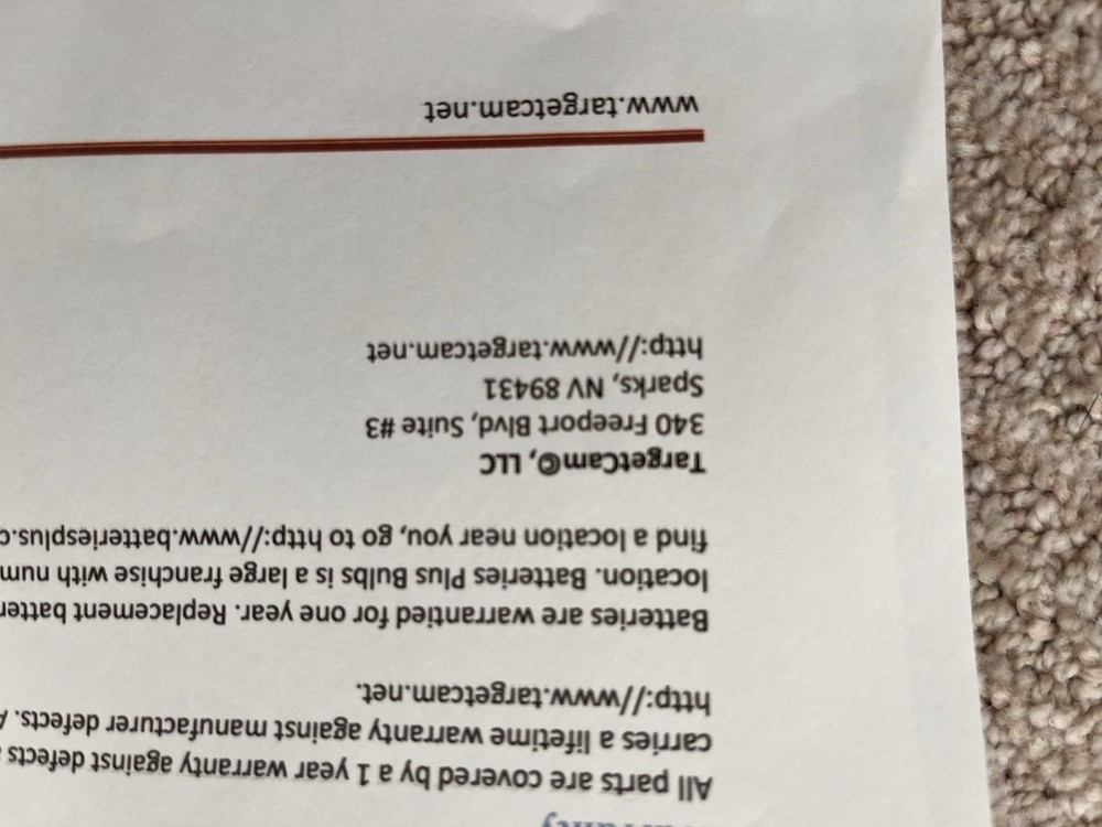 TargetCam Long-Range Target Camera System – 10.5” Big Screen Pelican Storm Case