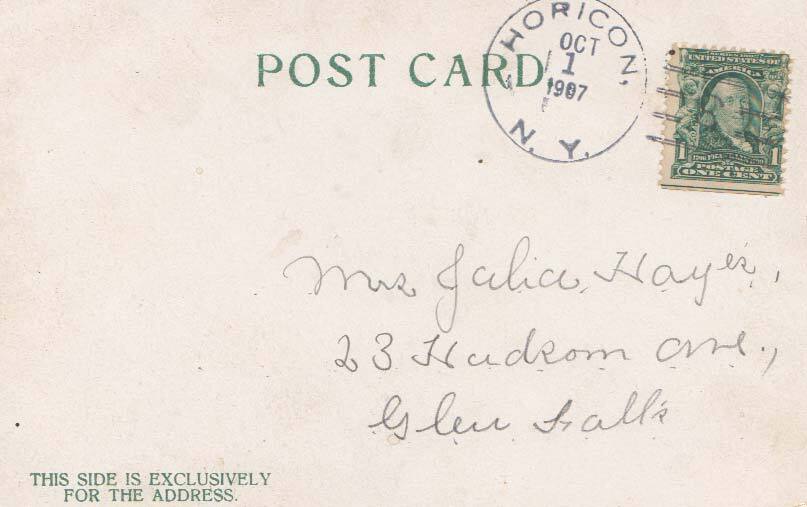 New York Horicon 1907 doane 2/3  1892-1934  PC.