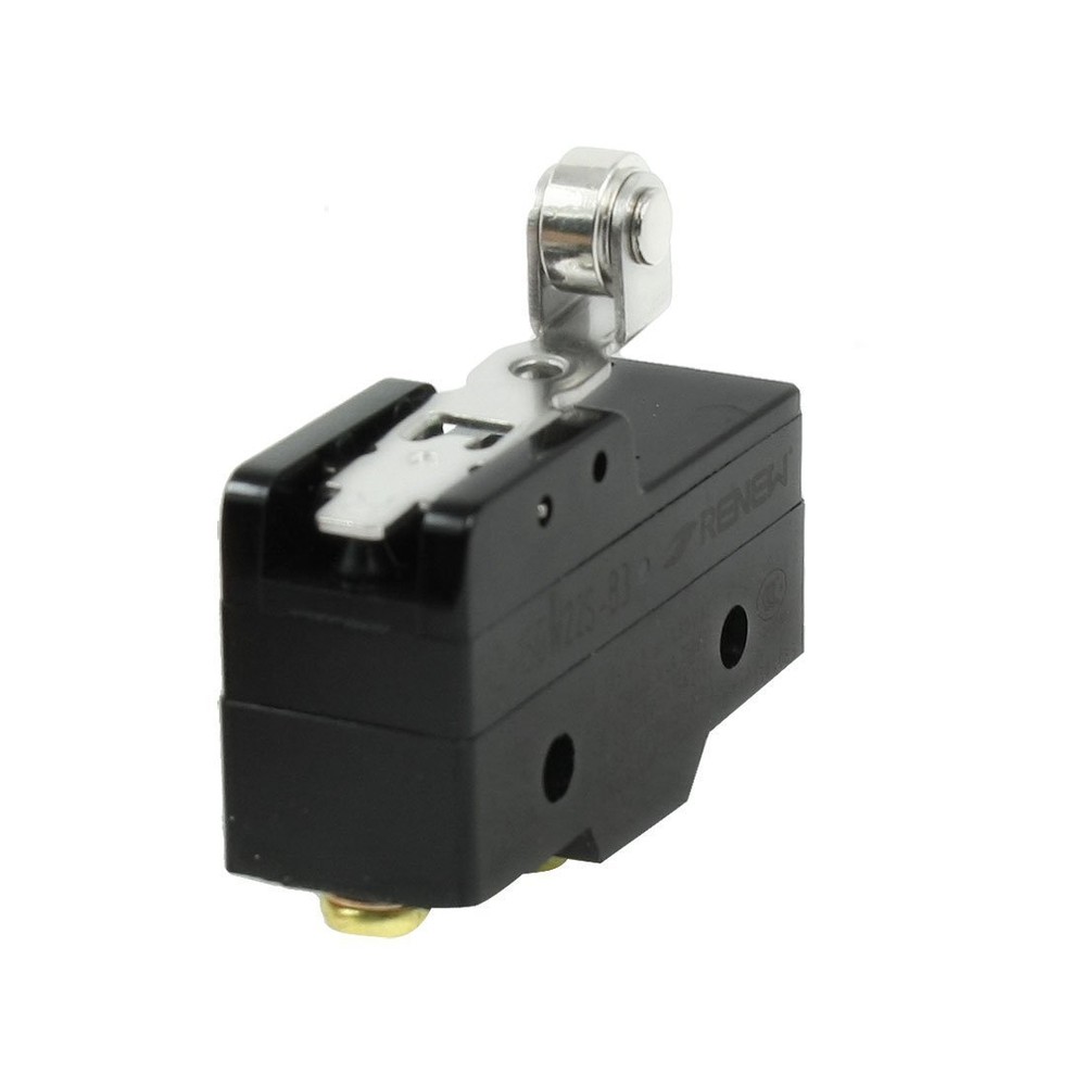 1Pc AC 250V 15A Short Hinge Roller Lever Enclosed Micro Switch Microswitch New