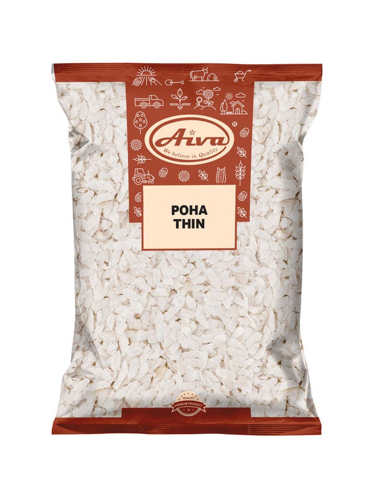 Aiva Poha Thin (Flattened Rice) - 4 LB