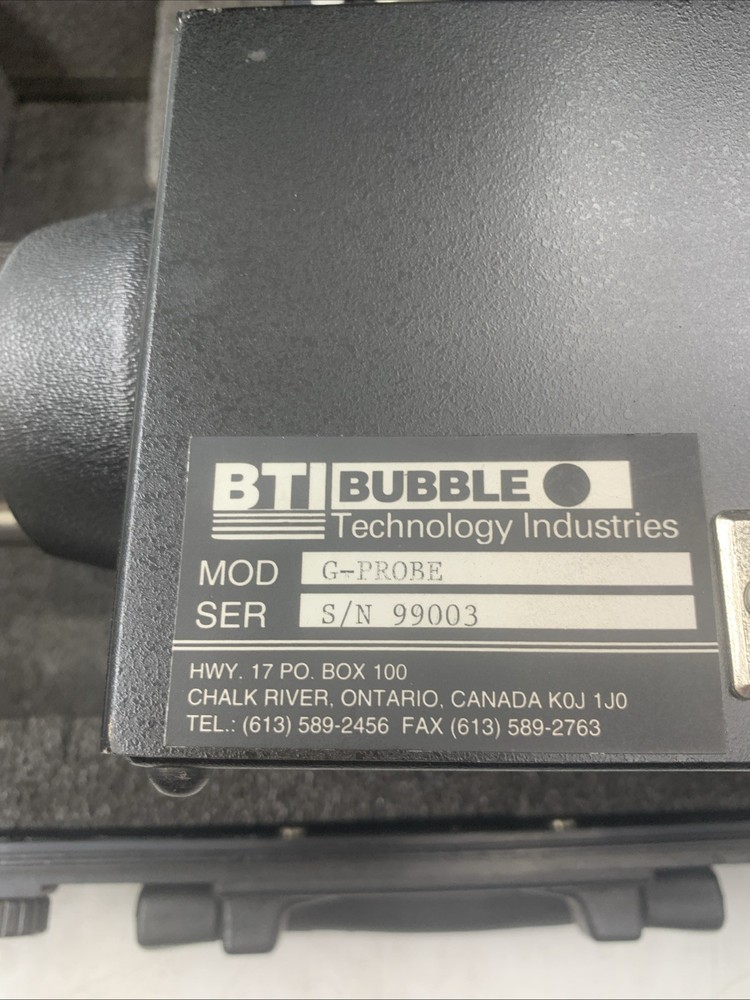 BUBBLE TECHNOLOGY Microspec-2. Includes Case.