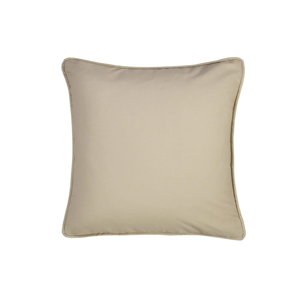 On Course Stripe Square Pillow ~ Tan