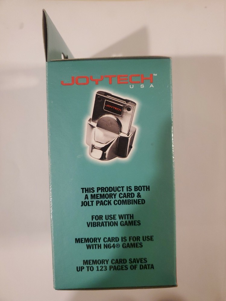 Vintage JOYTECH Advanced Jolt Pack 2-in-1. Compatible with Nintendo 64