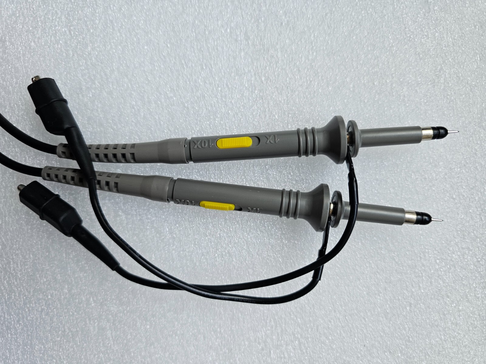 2x 100MHz Oscilloscope Scope analyzer Clip Probe test leads kit for HP Tektronix