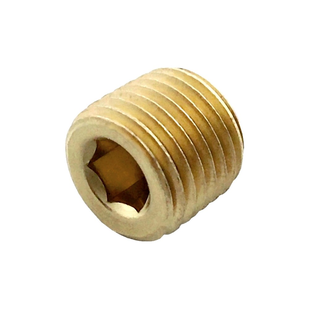 REGULATOR FITTING - ADAPTER - 1/4" PIPE THREAD COUNTERSINK PLUG