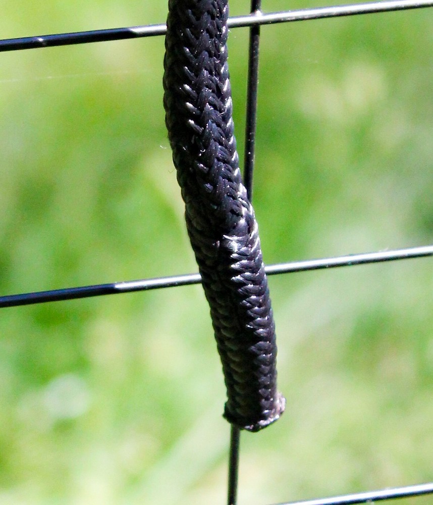 Sliding Ring Rope Halter W/ Rainbow Plated Ring