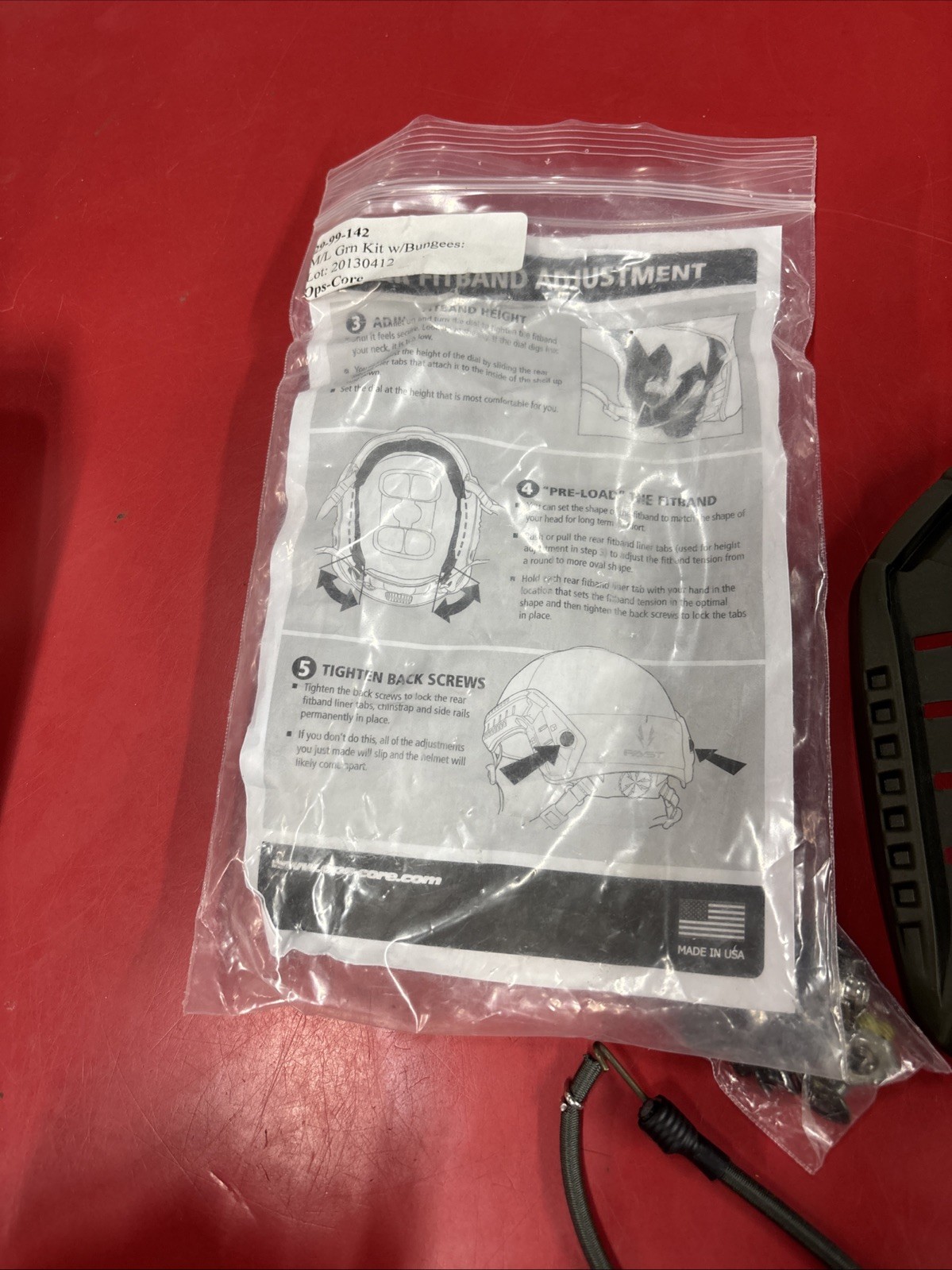 Ops-Core Fast Replacement Side Rails (ARCS) Green M/L