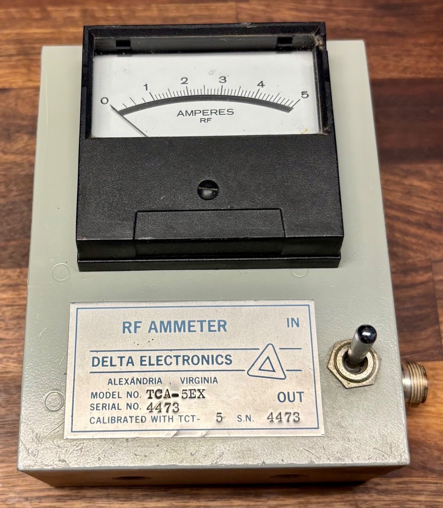 DELTA ELECTRONICS RF AMMETER/CURRENT TRANSFORMER TСT-5