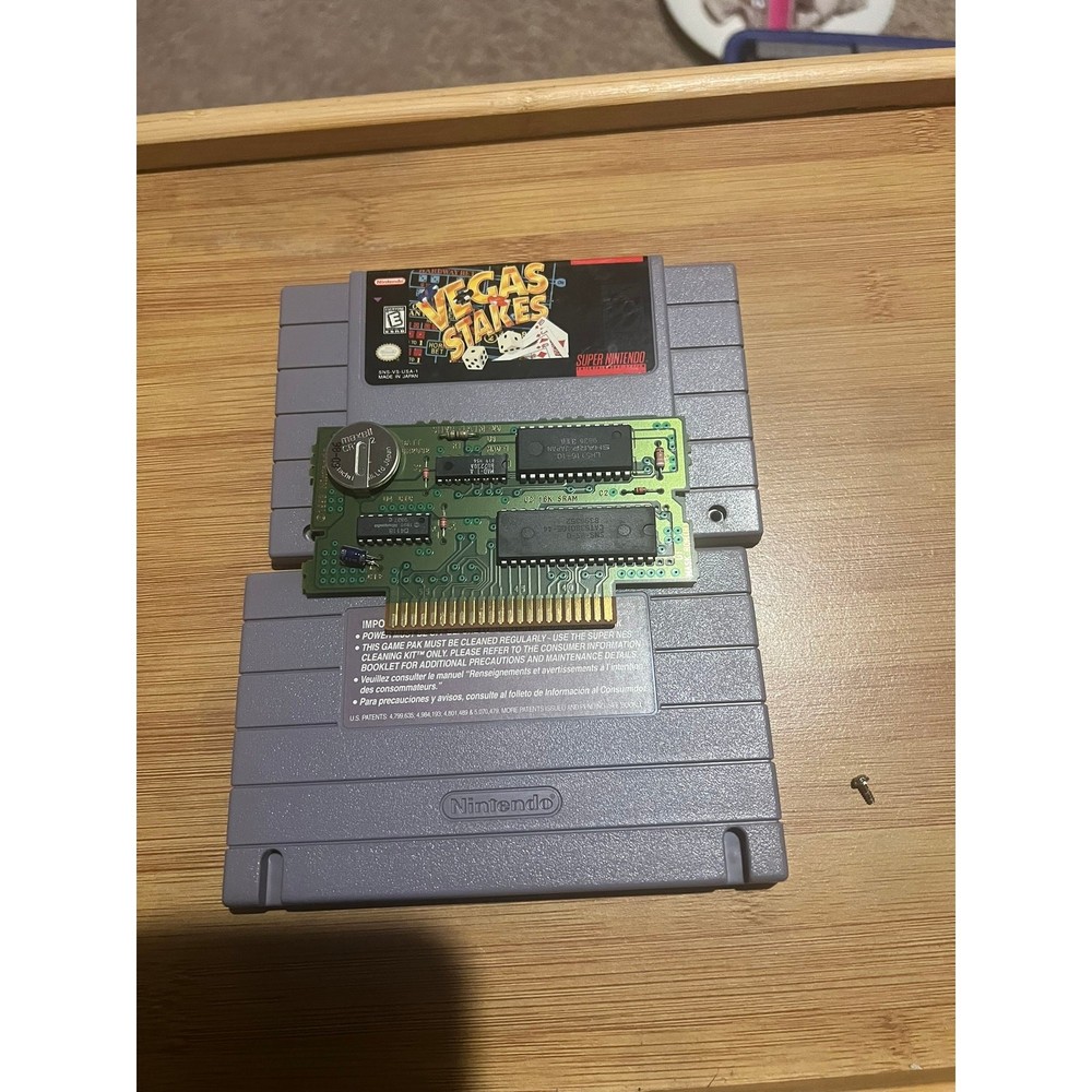 Vegas Stakes SNES