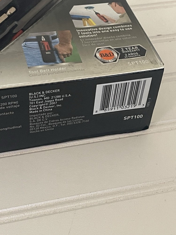 BLACK&DECKER 9V Battery Powered 7 Tools in 1