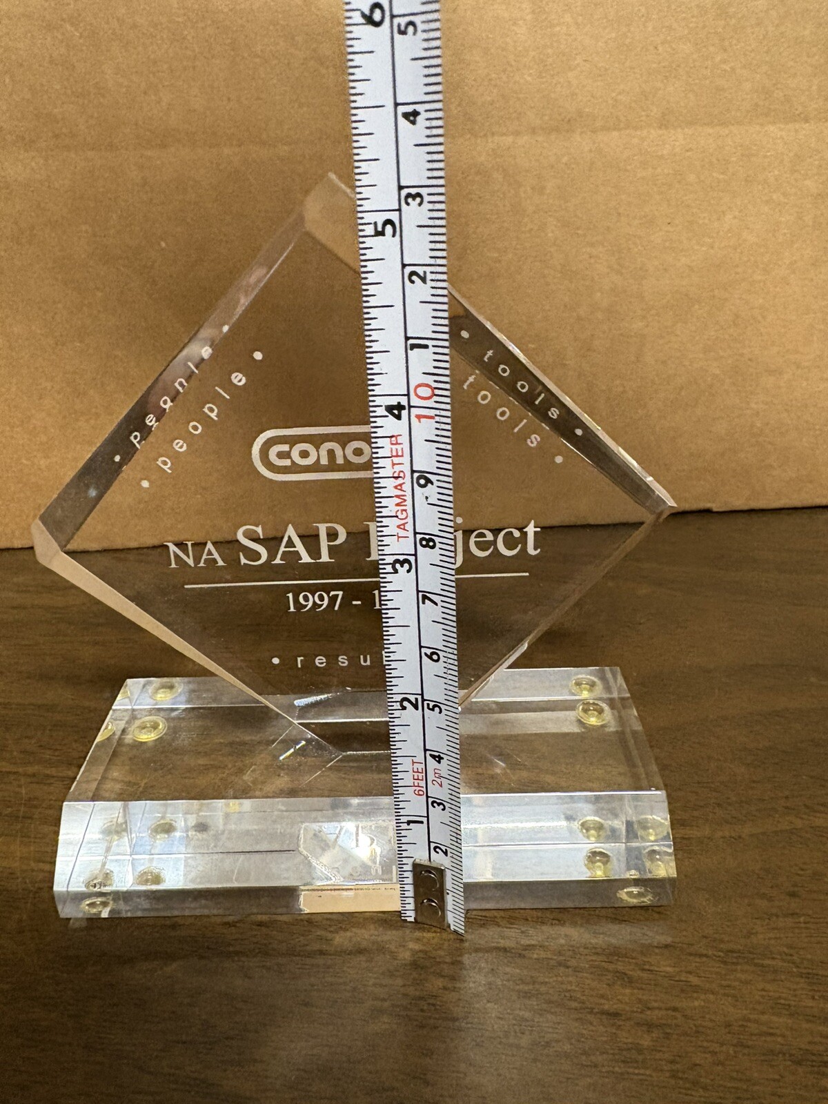 Vintage Conoco Employment Award 1999