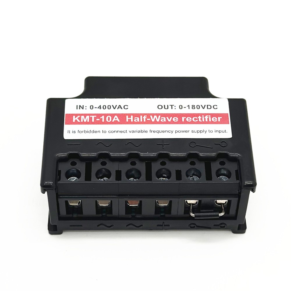 KMT-10A INPUT 0-400VAC OUTPUT 0-180VDC 10A half-wave brake rectifier module