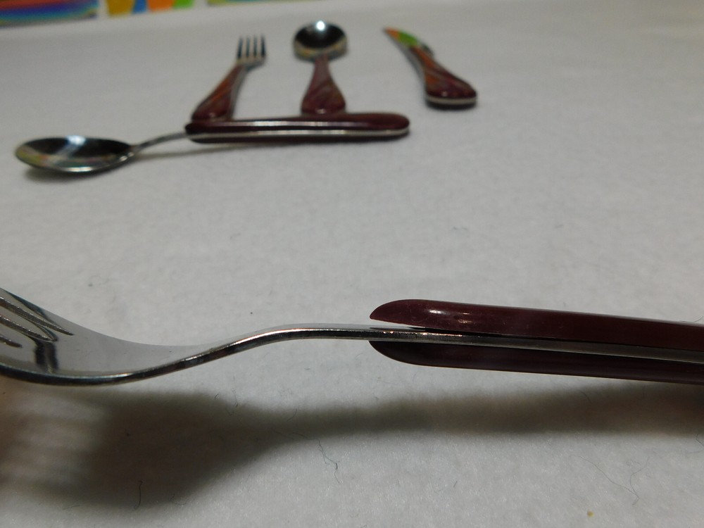 Fiesta Flatware Place Setting for Five Cinnabar
