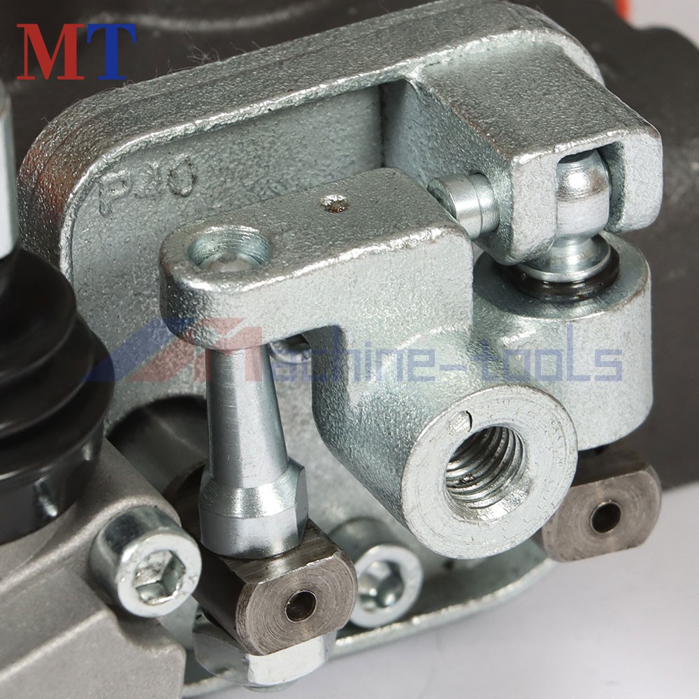 6 Spool Hydraulic Backhoe Directional Control Valve With 2 Joysticks 11GPM