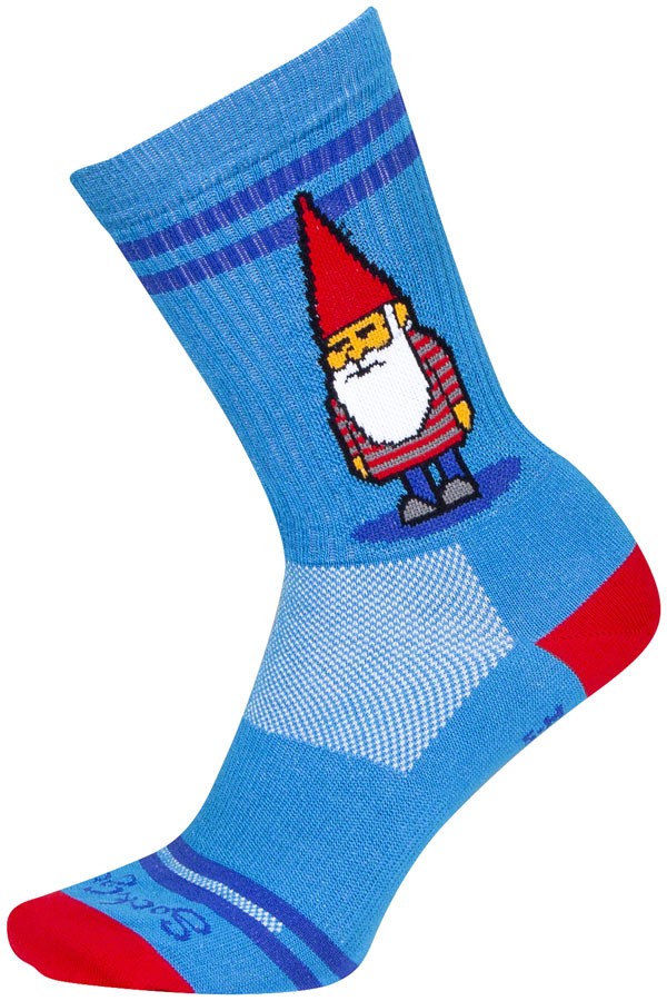 SockGuy Gnope Crew Socks - 6", Small/Medium