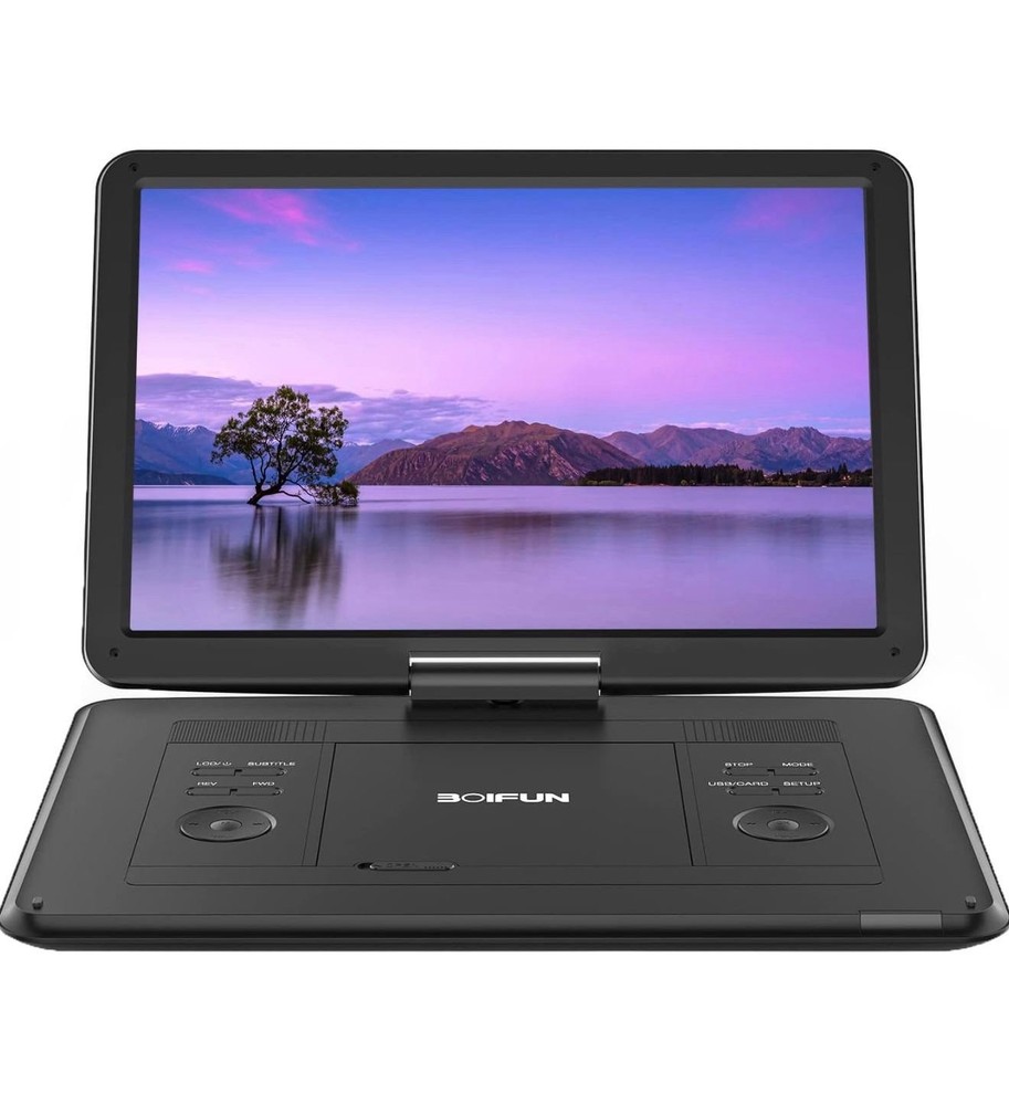 Portable DVD Player with 15.6" Large HD Screen