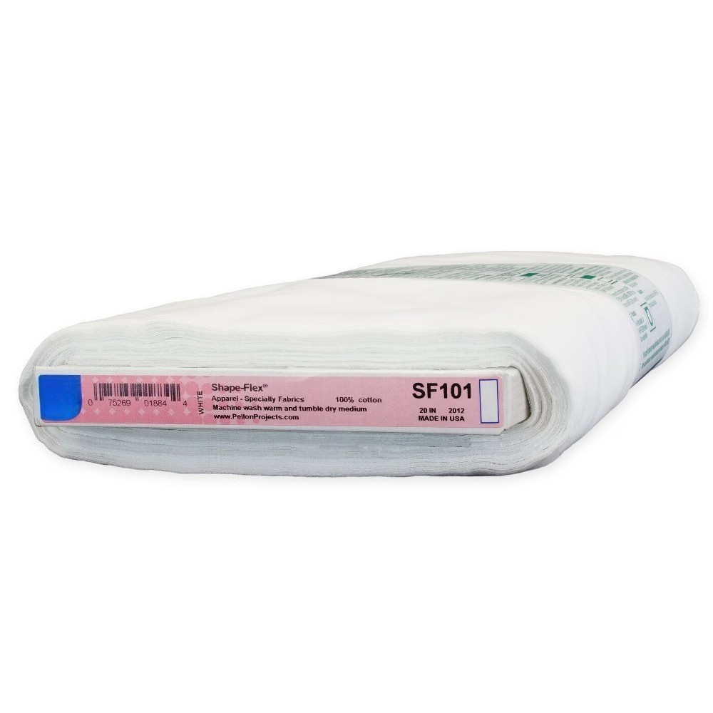 101 Fabric Interfacing, White 20" x 10 Yards by the Bolt