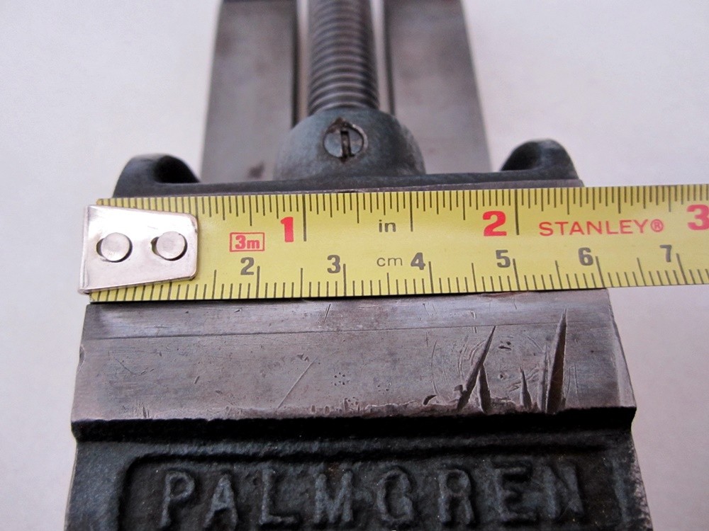 Vintage Palmgren 2.5" Drill Press Machinist Vise No. 10 Made in USA