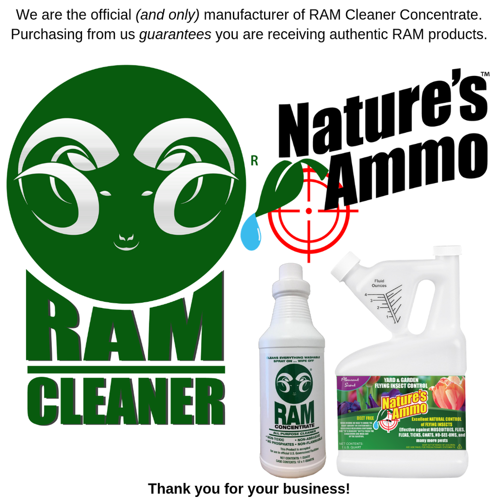 Ram All Purpose Cleaner Concentrate - Two Quart Kit