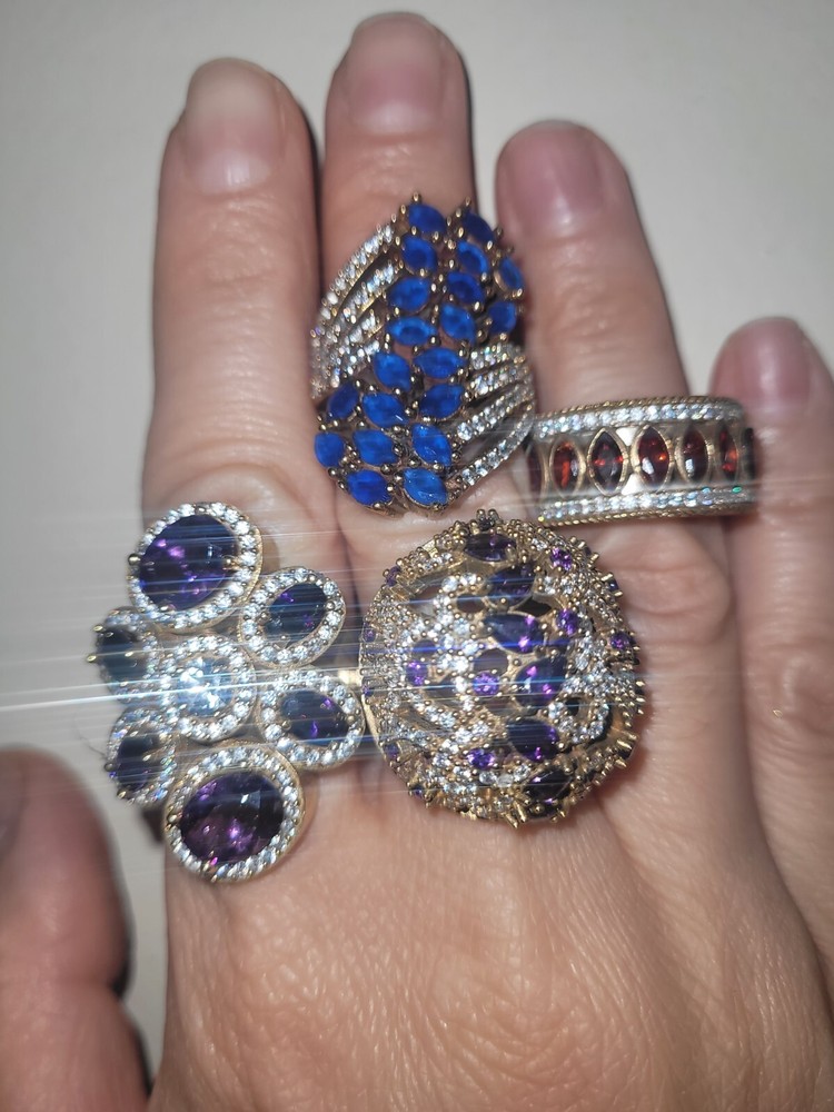 Custom Made Sterling Silver Statement Ring