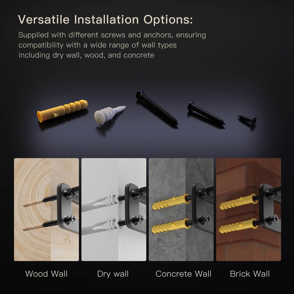 Shelf Brackets 6 Inch 6 Pack Innovation Design Openwork Floating T Shelf Brac...