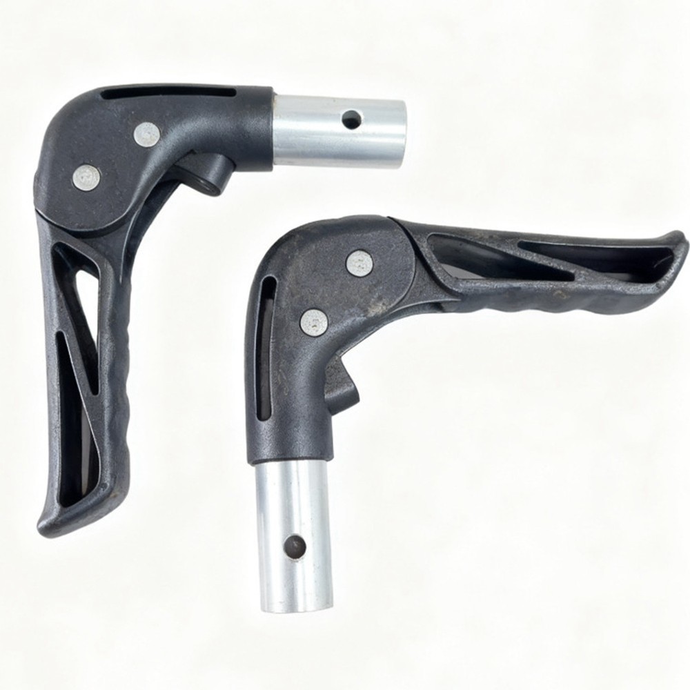 Wheelchair Accessories: Folding Plastic Handle with Button Structure for1943