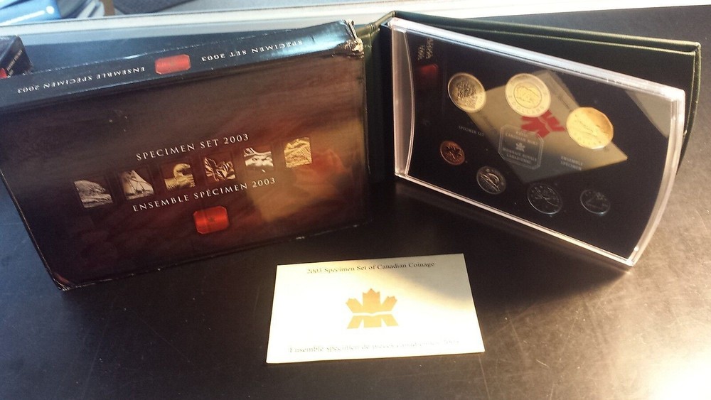 Canada 2003 Specimen Set with Box and COA