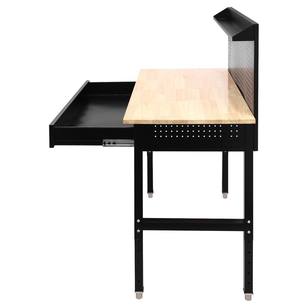 48" ×24'' Adjustable Workbench Heavy-Duty Worktable