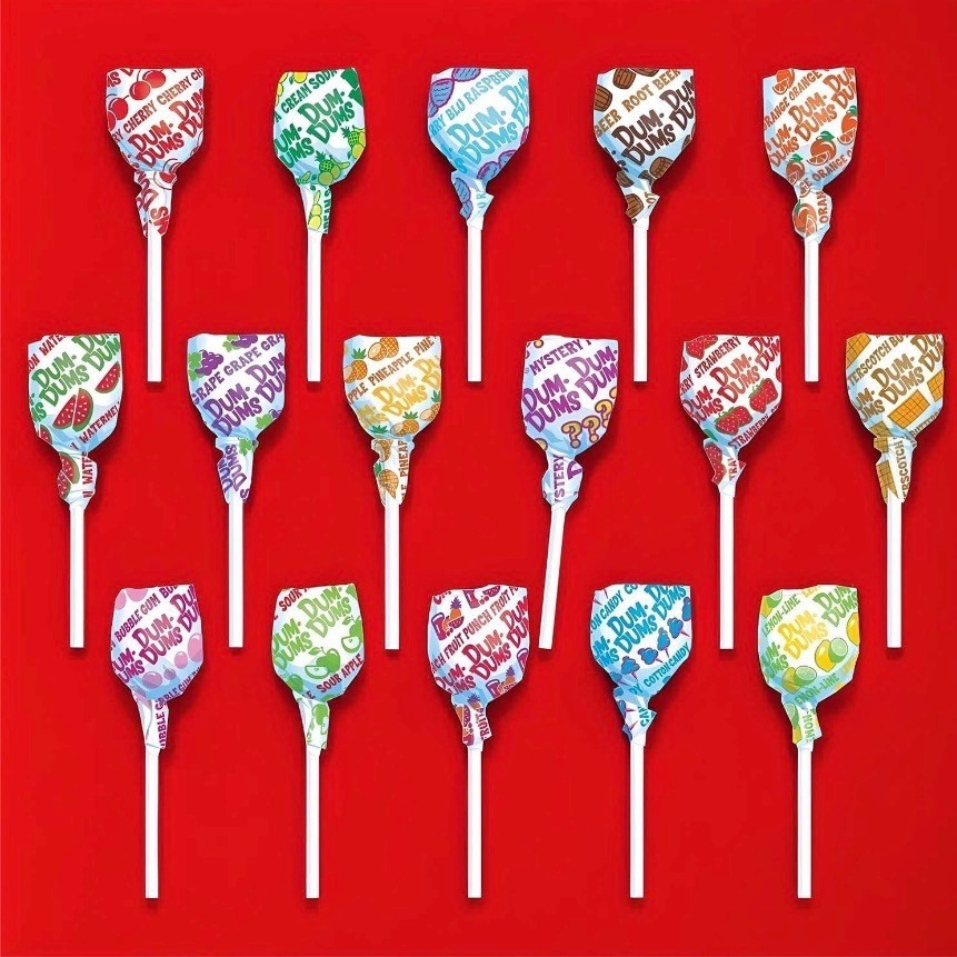 Dum Dum Original Pops 500ct 2 Pack Assorted Flavors Bulk Lollipops