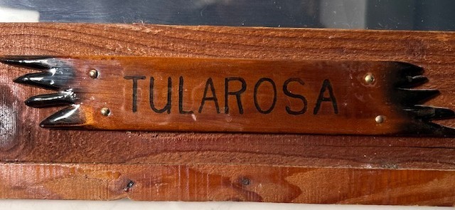 BUFFALO SOLDIERS "BATTLE OF TULAROSA" COMMEMORATIVE POSTER- FRAMED 30" x 24"