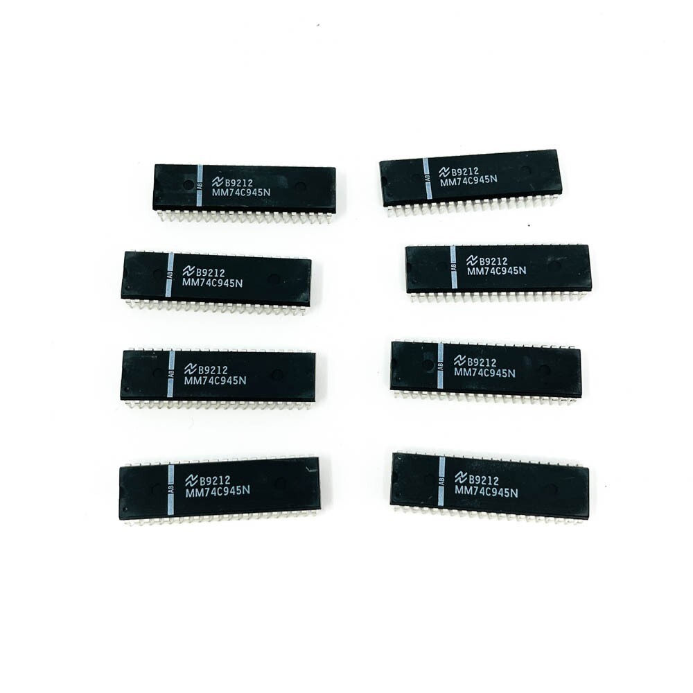 8 pcs Maxim Integrated MM74C945N 4 Digit Up Down Counter Driver IC Socket