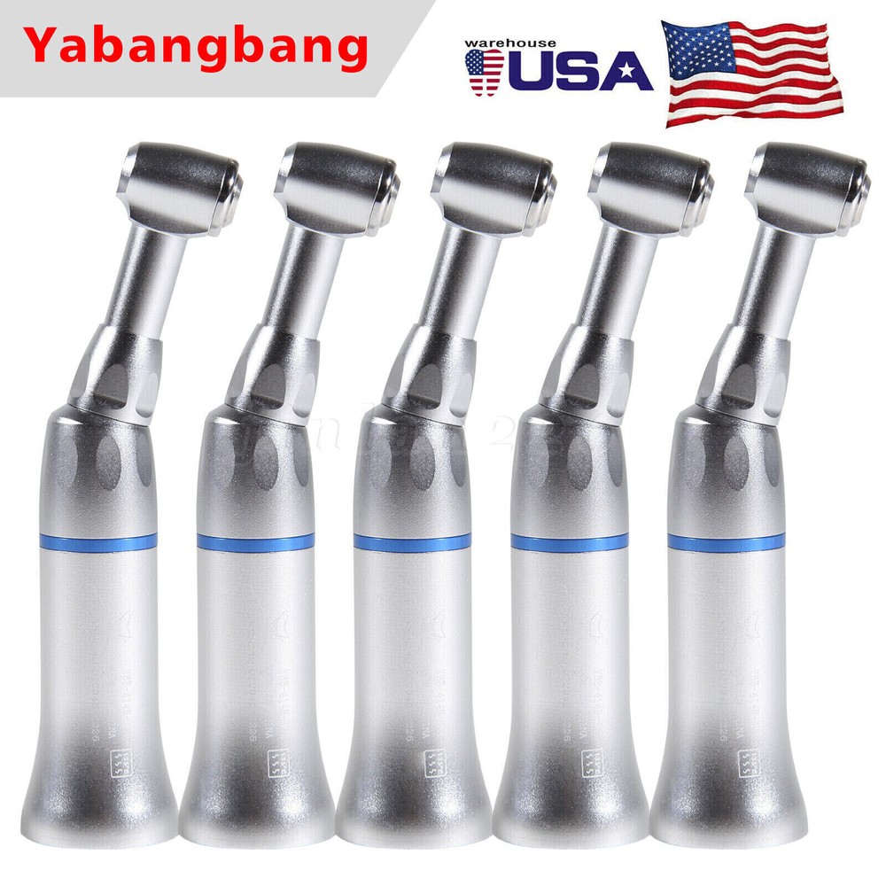 Dental Slow Low Speed Handpiece Contra Angle Push Button E-type Attach NSK STYLE