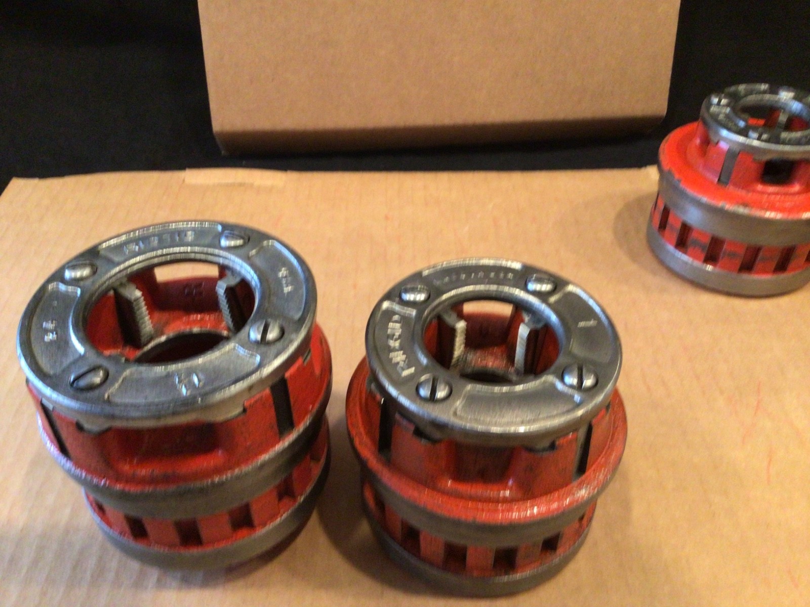 RIDGID 12 R PIPE THREADING DIE SET 1/2"-2", 6 Die Heads, FITS RIDGID 700 12R