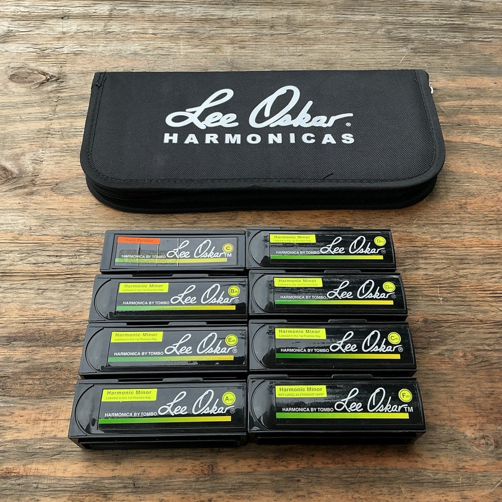 Lee Oskar Harmonic Minor Harmonicas