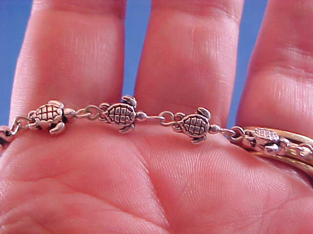 ROSARY BRACELET St KATERI TEKAKWITHA TURTLES Lilly MOHAWKS Saint Stainless Chain