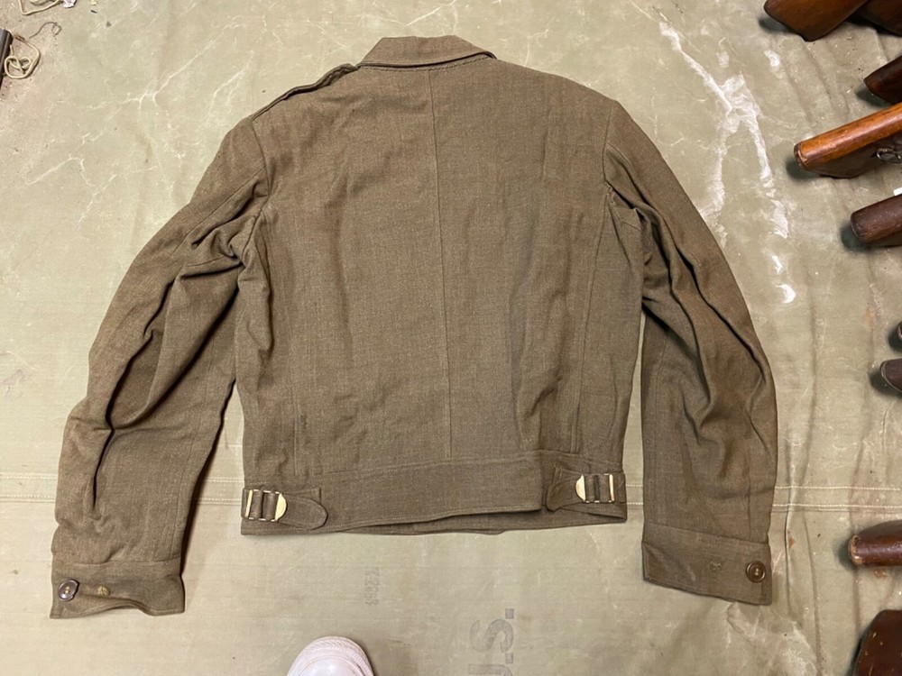 ORIGINAL WWII US ARMY EM NCO M1944 CLASS A IKE JACKET- XSMALL 36R