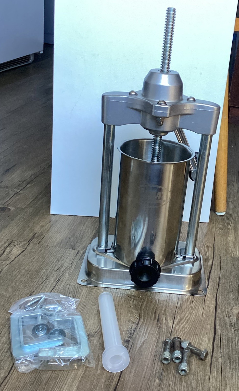 LEM Products 5lb Stainless Steel Vertical Sausage Stuffer