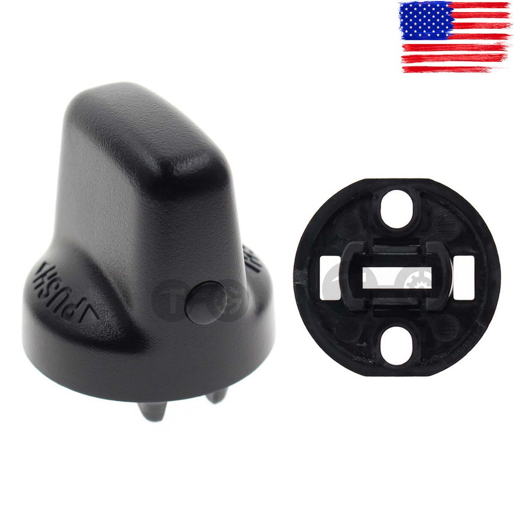Keyless Ignition Start Switch Knob Cap & Insert For Mitsubishi Lancer 08-17