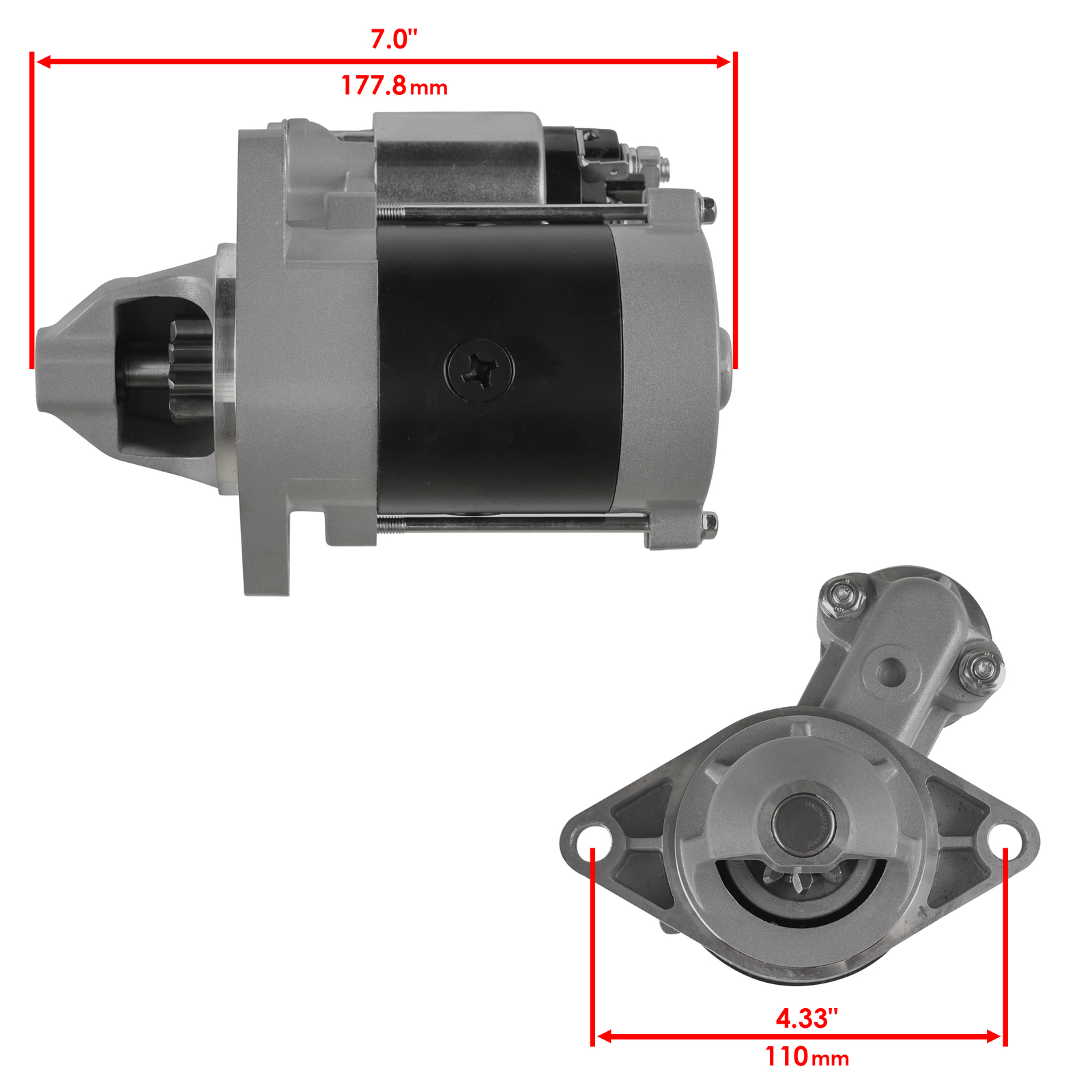 for Kawasaki Mule KAF620 2500 2510 2520 Starter 21163-2114 21163-2118 21163-2150