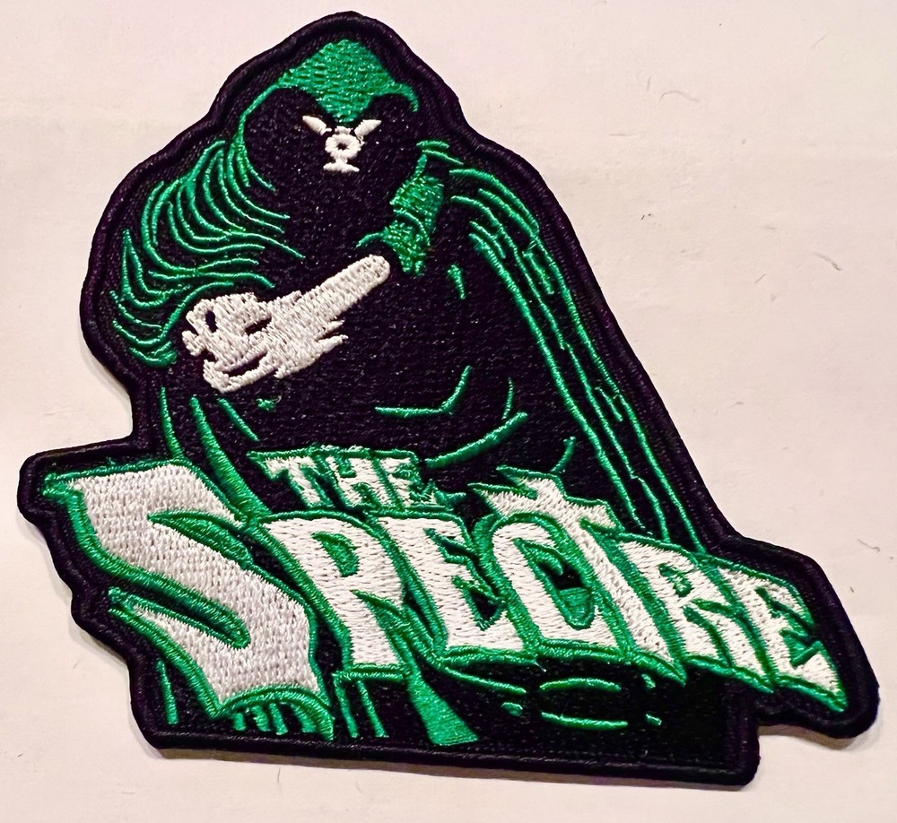 THE SPECTRE embroidered patch iron on sew DC shadow spirit ghost super hero