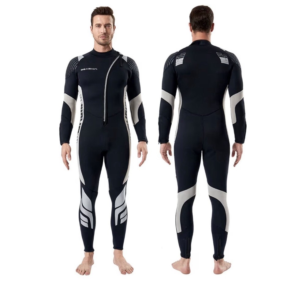 Seaskin 3mm Front Zip Full Wetsuit - XXL