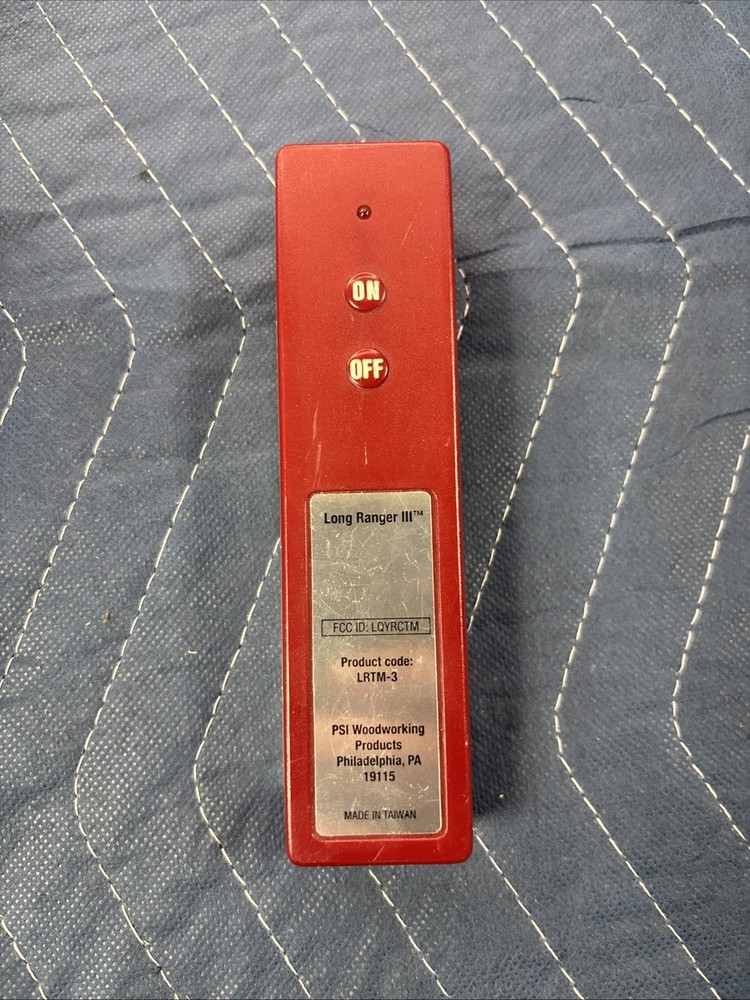 THE LONG RANGER III - 220V Receiver / Relay Module / Remote TESTED