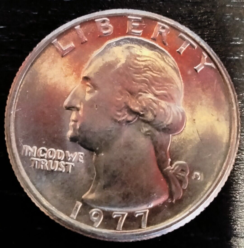 1977 D Washington Quarter Bu