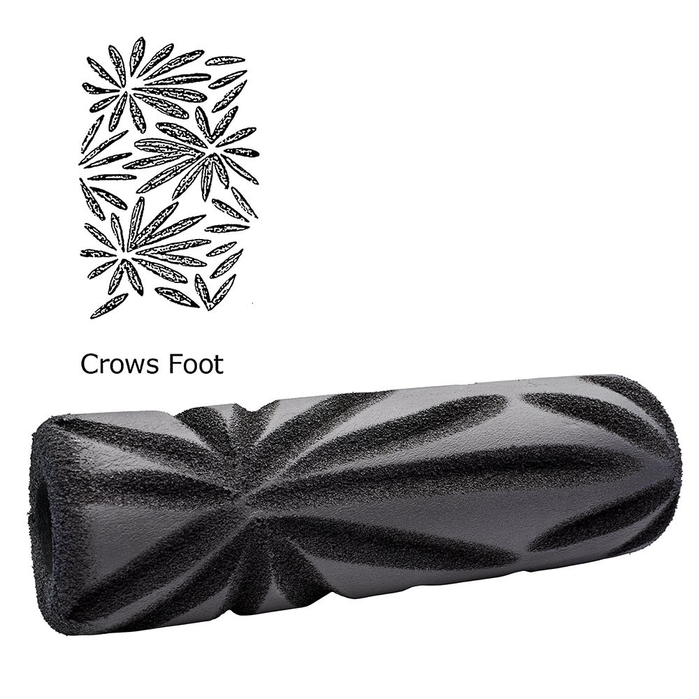 Foam Texture Roller Cover (Crow's Foot)