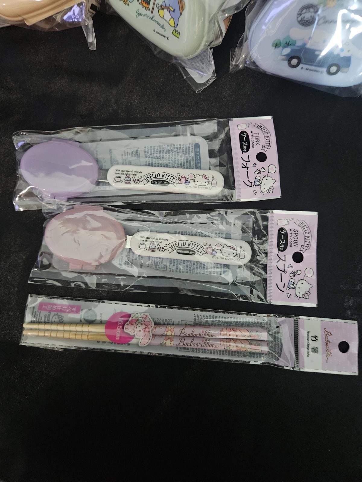 Sanrio Japan Onigiri Case Set Pochacco Cinnamoroll Bento